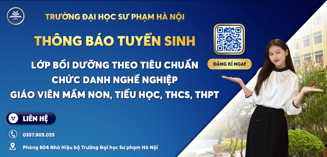 Thông báo tuyển sinh lớp Bồi dưỡng cấp chứng chỉ theo tiêu chuẩn chức danh nghề nghiệp