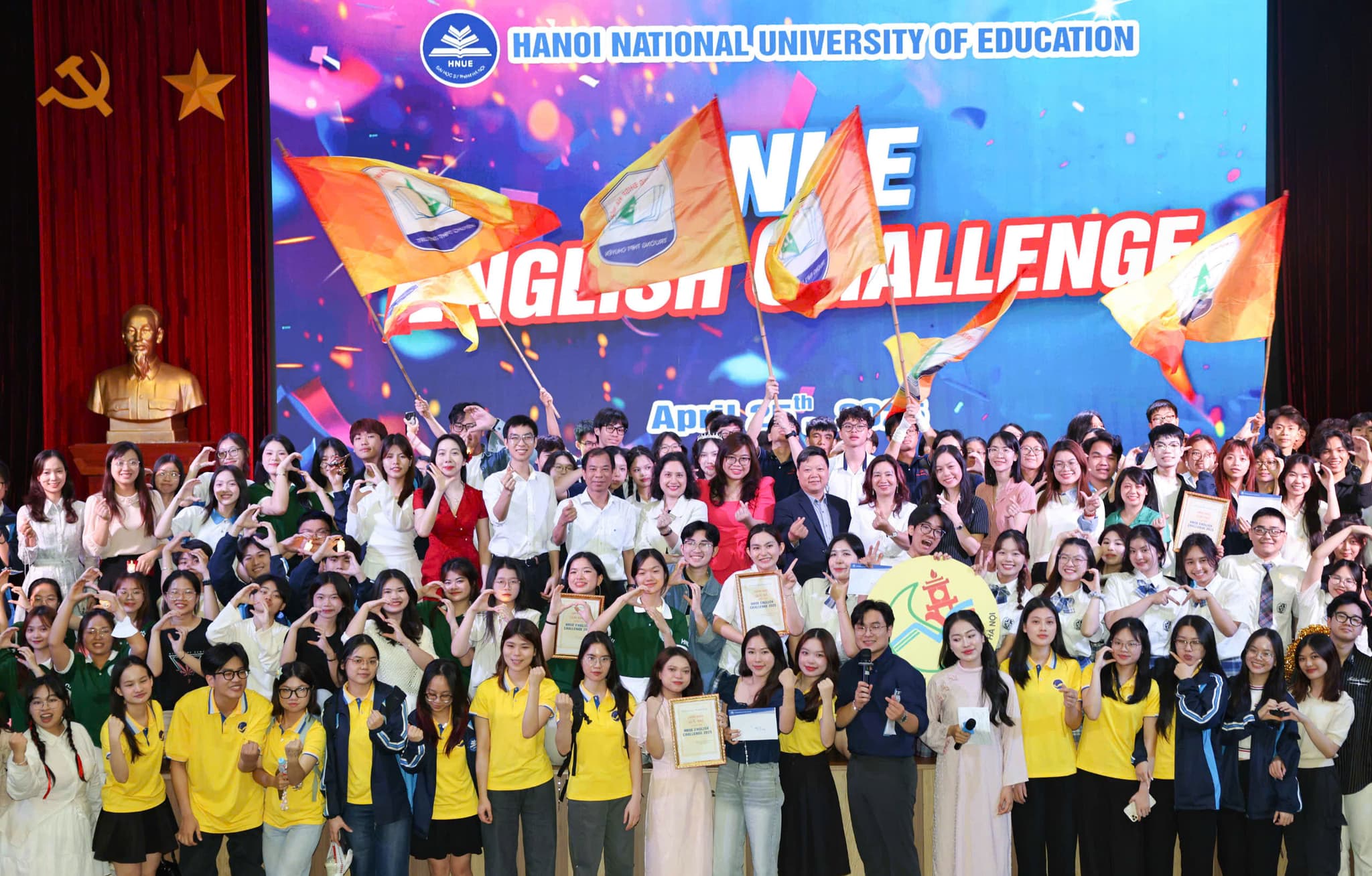 HNUE English Challenge 2025 – Ngày hội của tiếng Anh và tài năng sinh viên Sư phạm 